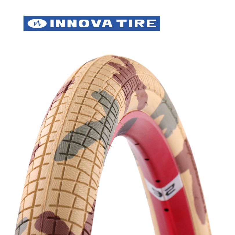 Llanta 20X2.4 22Tpi Camuflada | Componentes,Innova Tire,No Professional | STL Bikes