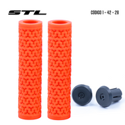 Grips MTB PRO Naranja 128MM Par | Accesorios,Complementos | STL Bikes