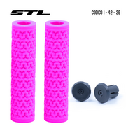Grips MTB PRO Rosado 128MM Par | Accesorios,Complementos | STL Bikes