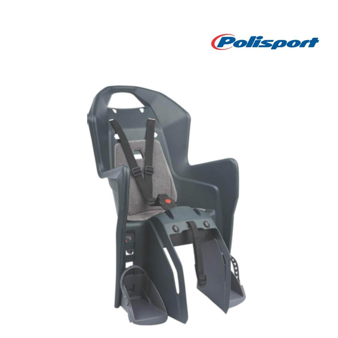 Silla Portabebé Koolah GRIS 29" Para Marco Polisport | Accesorios,Accesorios-Silla-Porta-Ninos,Polisport | STL Bikes