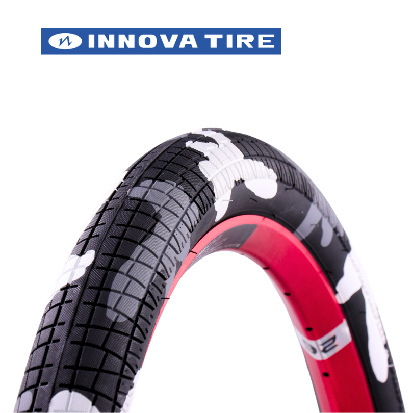 Llanta 20X2.4 22Tpi Camuflada | Componentes,Innova Tire,No Professional | STL Bikes