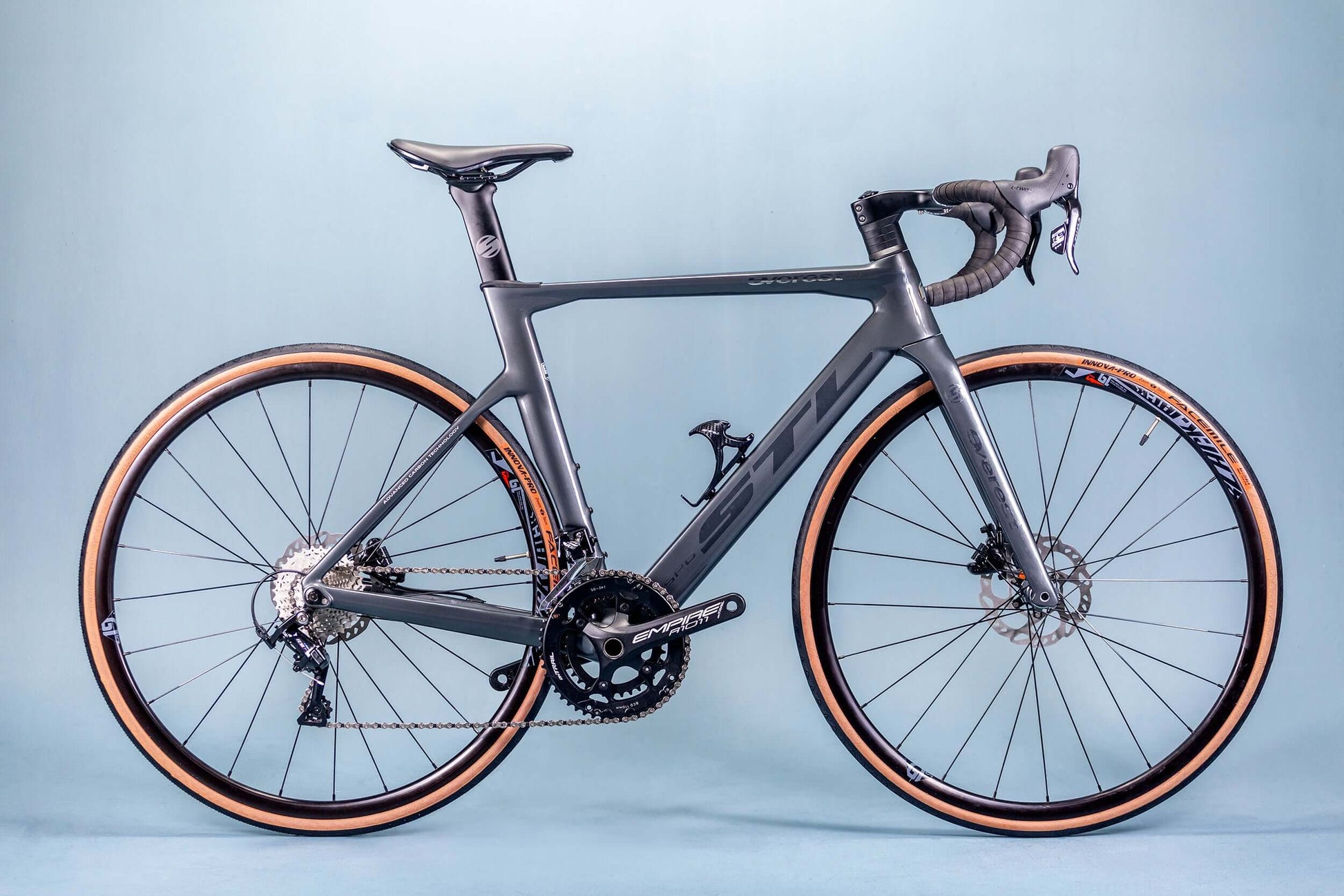 Bicicleta Everest Carbono Negro 11V | Bicicleta,Ruta | STL Bikes