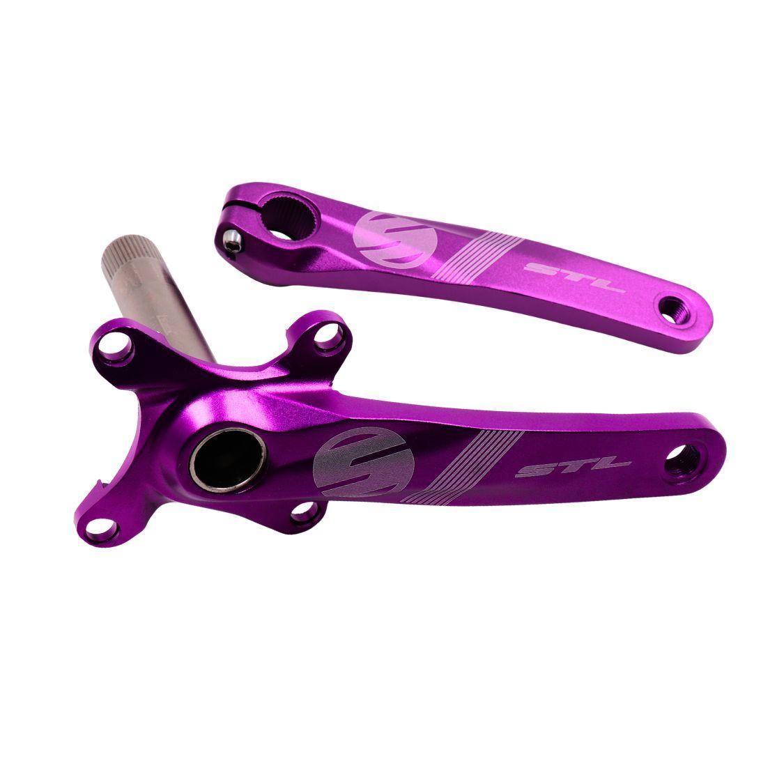 Bielas STL 170mm HollowTECH 4 Tornillos En Aluminio