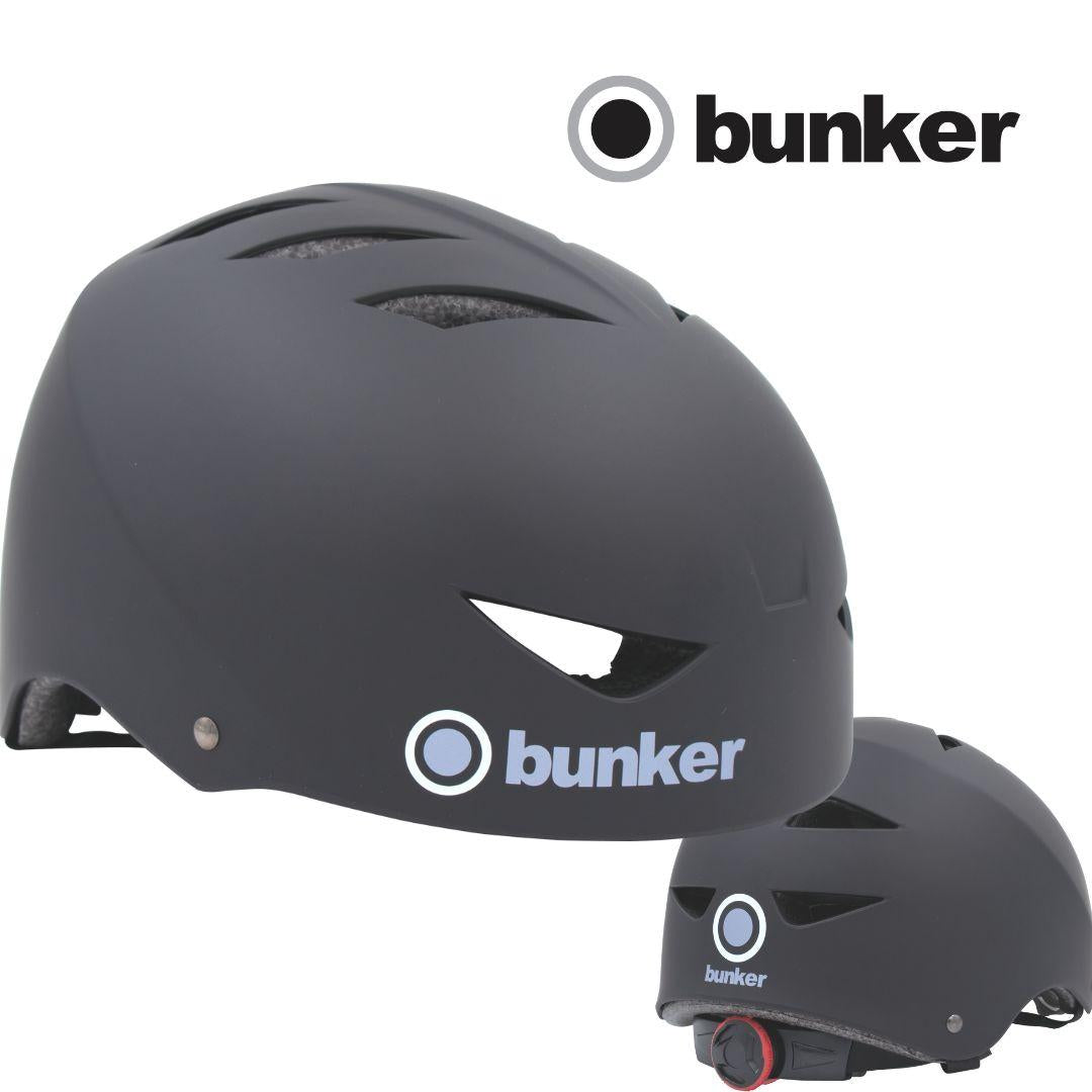 Casco Bunker Negro Mate Talla L