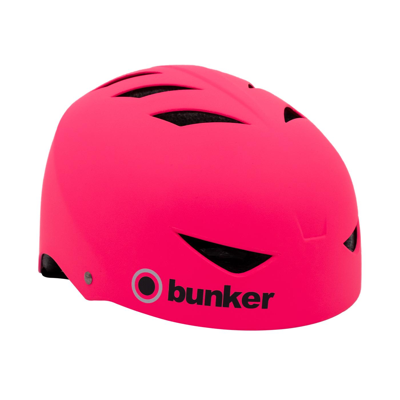 Casco Bunker Rosado Mate Talla L