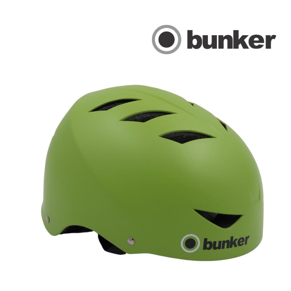 Casco Bunker Verde Grass Mate Talla L