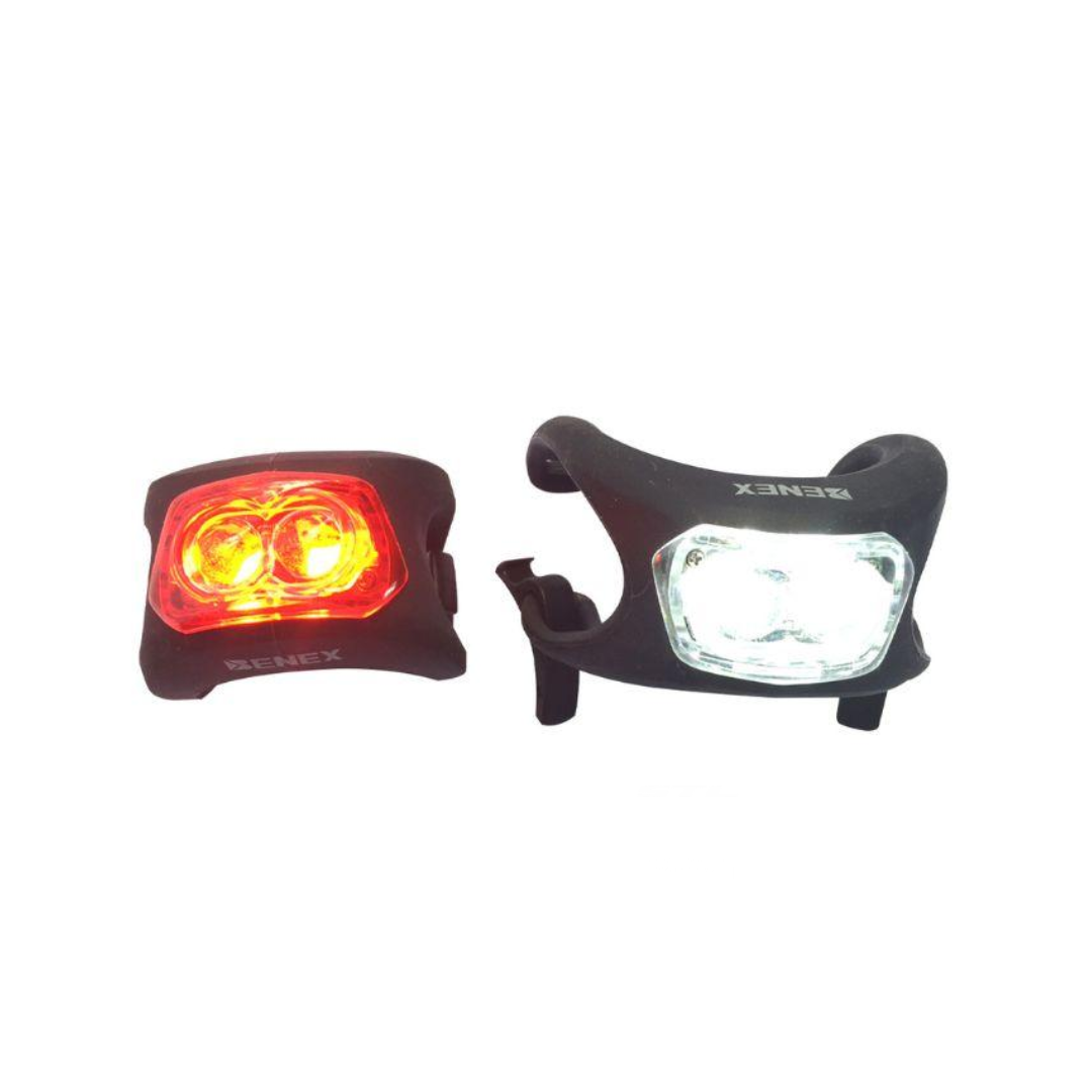 Luz Delantera y Trasera LED City BENEX PAR ET-3917