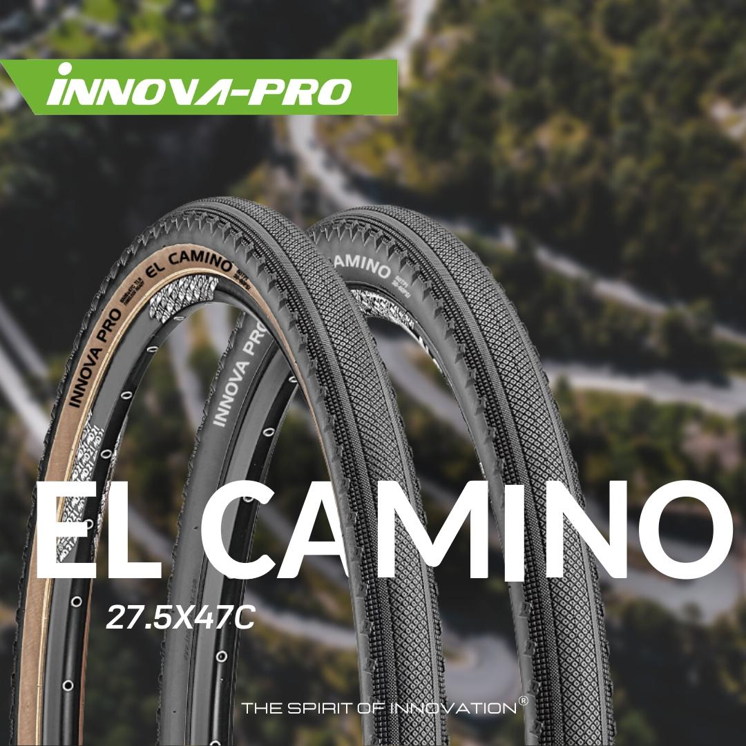 Llanta 27.5X47C Plegable 60 TPI "El Camino" Negro / Skin | Componentes,Innova Pro,No Professional | STL Bikes