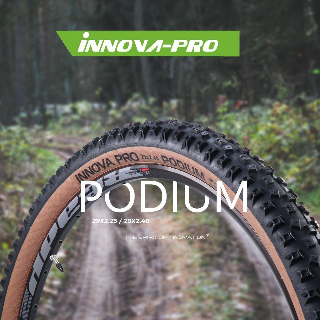 Llanta 29X2.40 Plegable 60 TPI "Podium" Negro / Skin | Componentes,Innova Pro,No Professional | STL Bikes