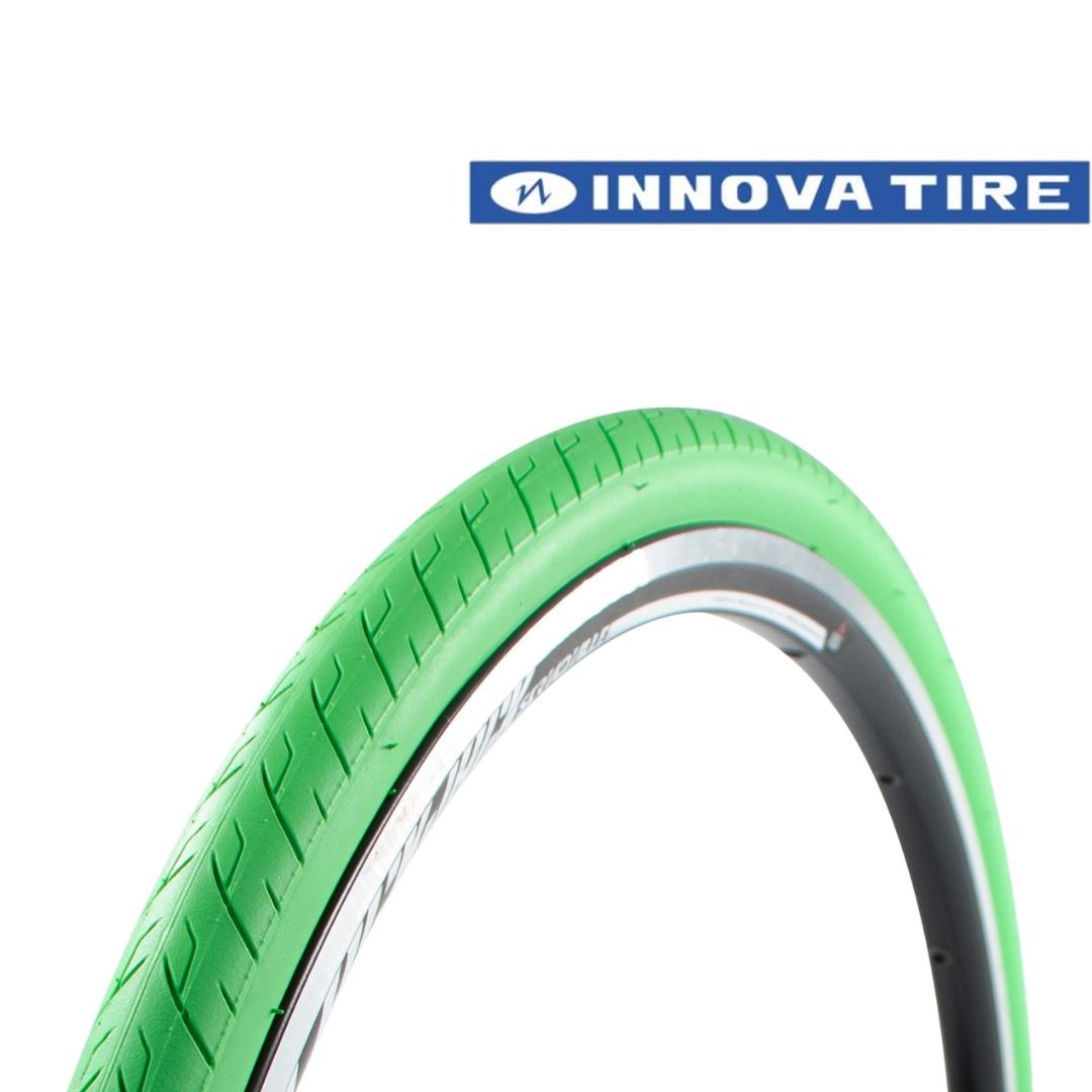 Llanta 700X28C Verde Pasto 33TPI (E) Innova | Componentes,Innova Tire,No Professional | STL Bikes