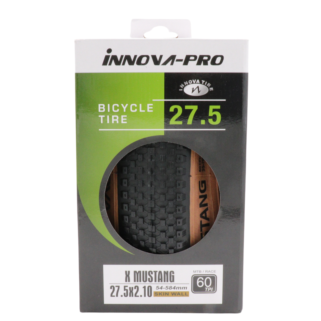Llanta Innova PRO 27.5X2.10 Negro Skin Plegable XMUSTANG 60TPI