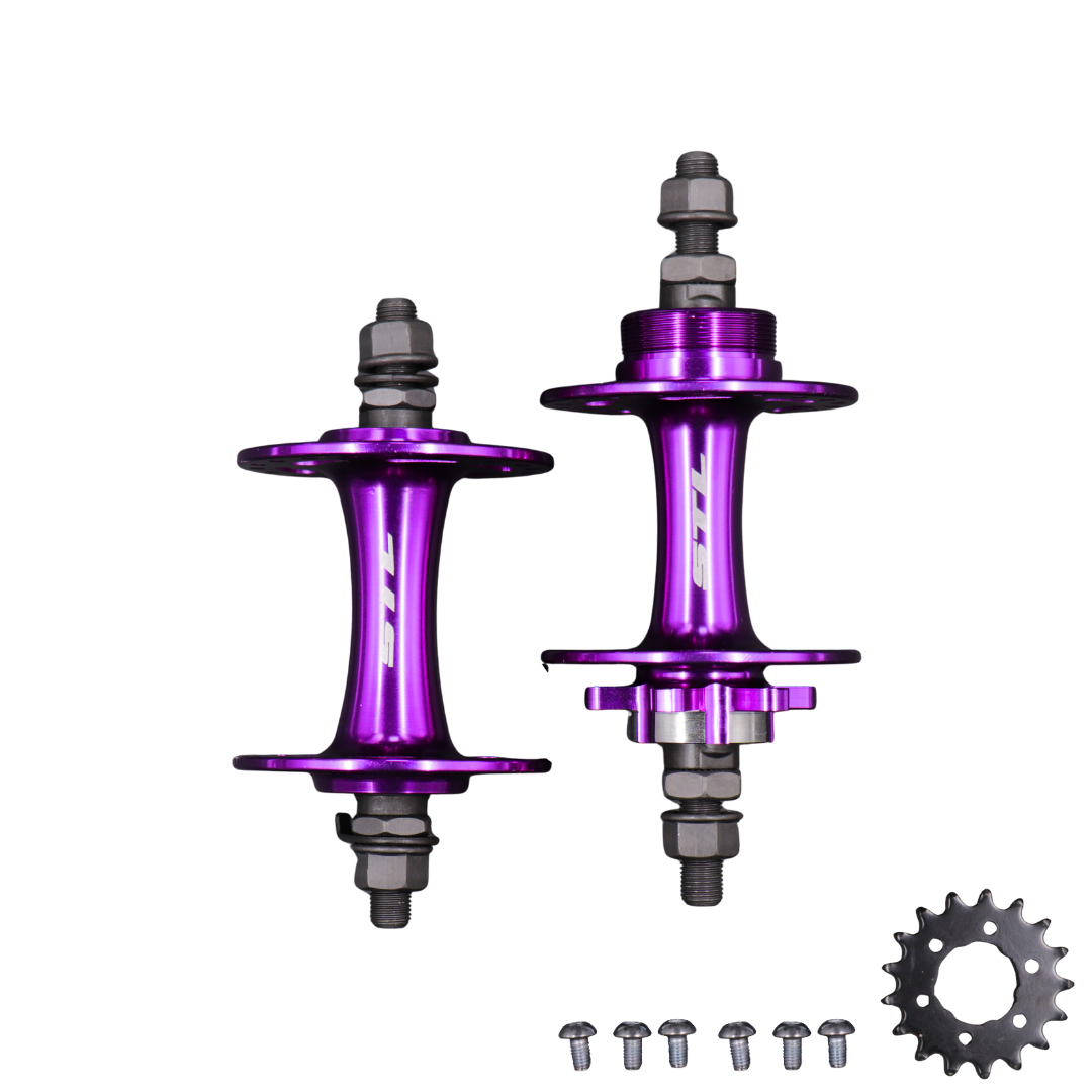 Manzanas STL en Aluminio CON Piñón FIJO