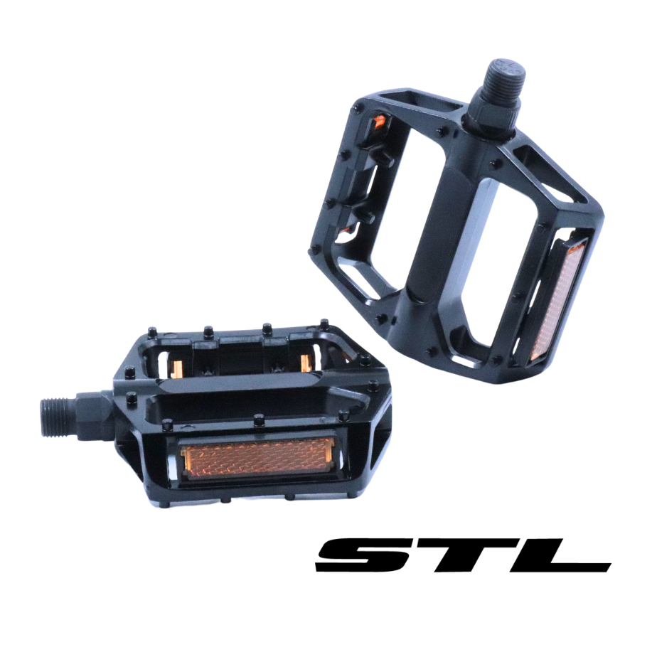 Pedal MTB/BMX Aluminio Con Reflector | Accesorios,Pedales | STL Bikes