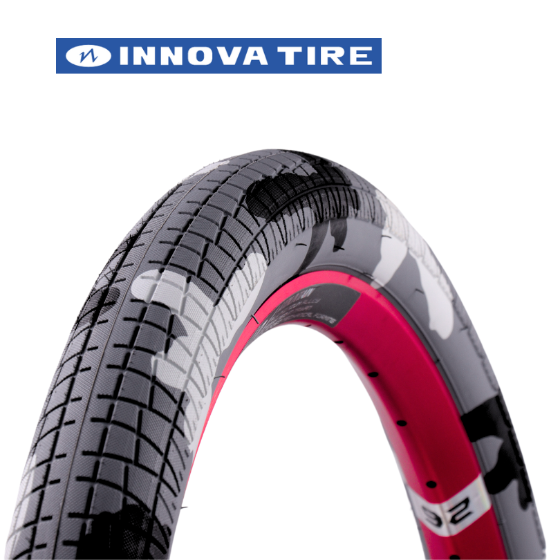 Llanta 20X2.4 22Tpi Camuflada | Componentes,Innova Tire,No Professional | STL Bikes