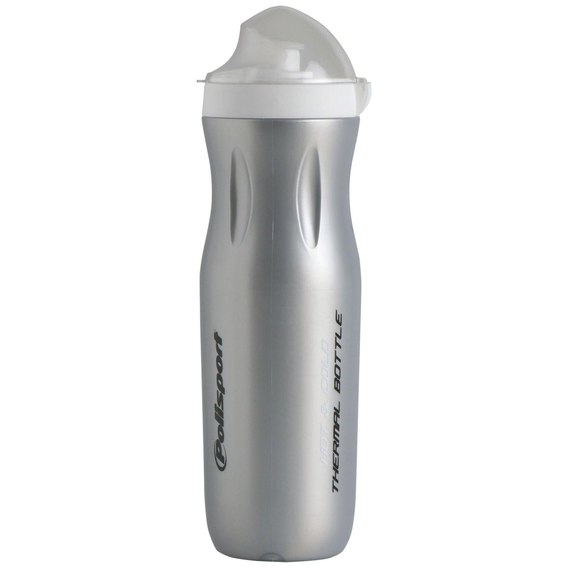 Caramañola Hot & Cold Gris 500ML Polisport | Accesorios,Hidratación | STL Bikes
