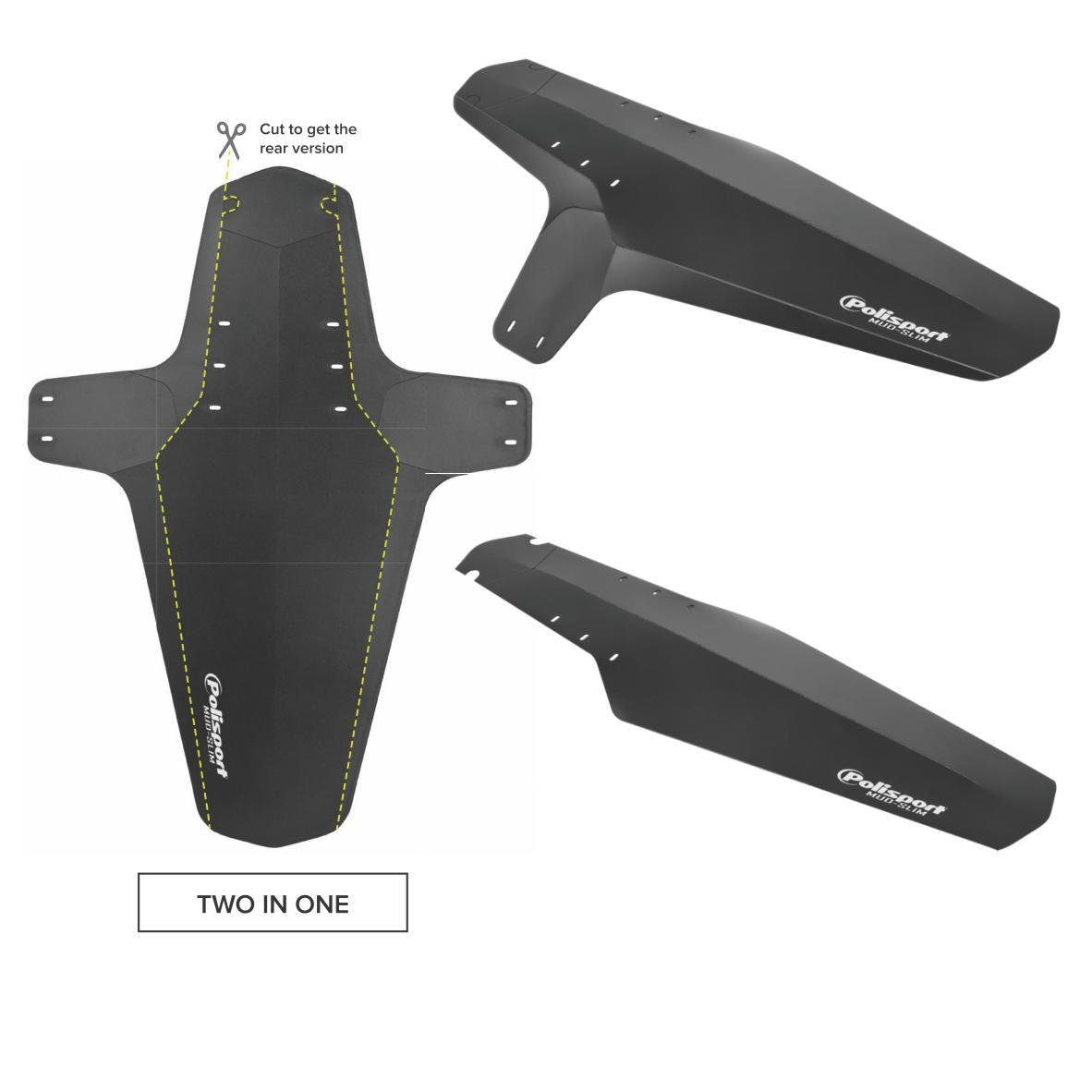 Guardabarro Trasero S-MUD Slim
