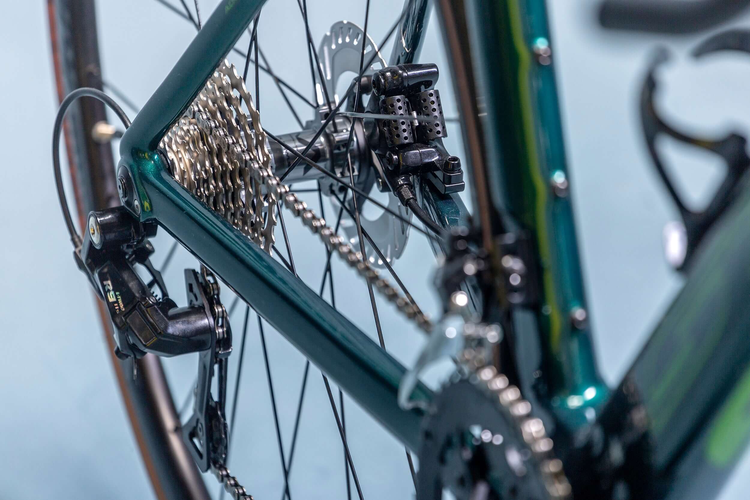 Bicicleta Everest Carbono Verde 11V | Bicicleta,Ruta | STL Bikes