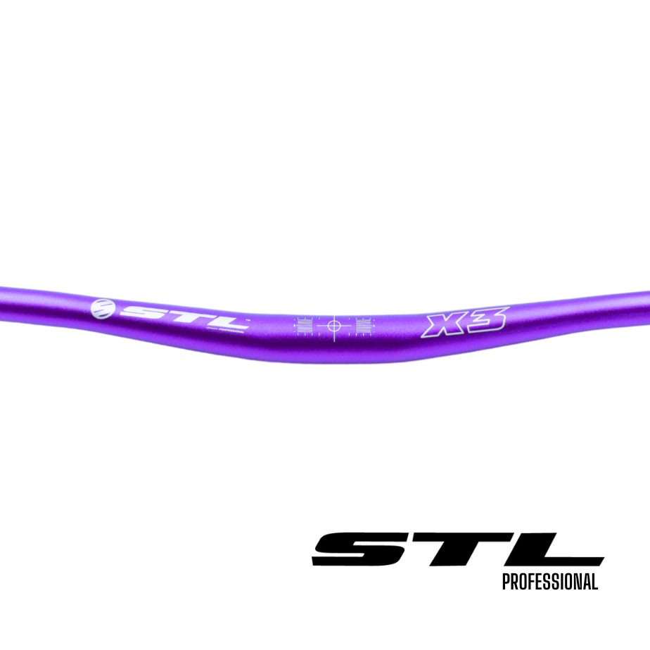 Manubrio MTB STL X3 Professional 800mm CURVO | Manubrios PRO,Professional | STL Bikes