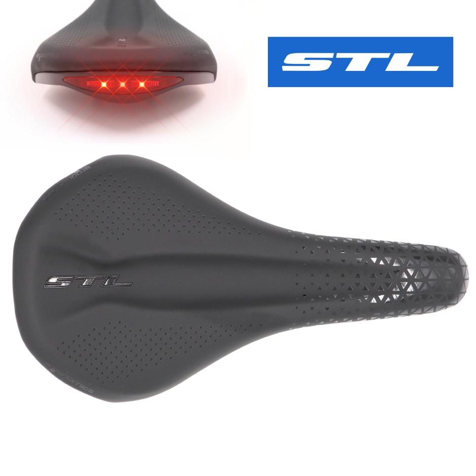 Sillin Stl Ergonomics Con Luz Negro | Componentes,No Professional,Sillines | STL Bikes