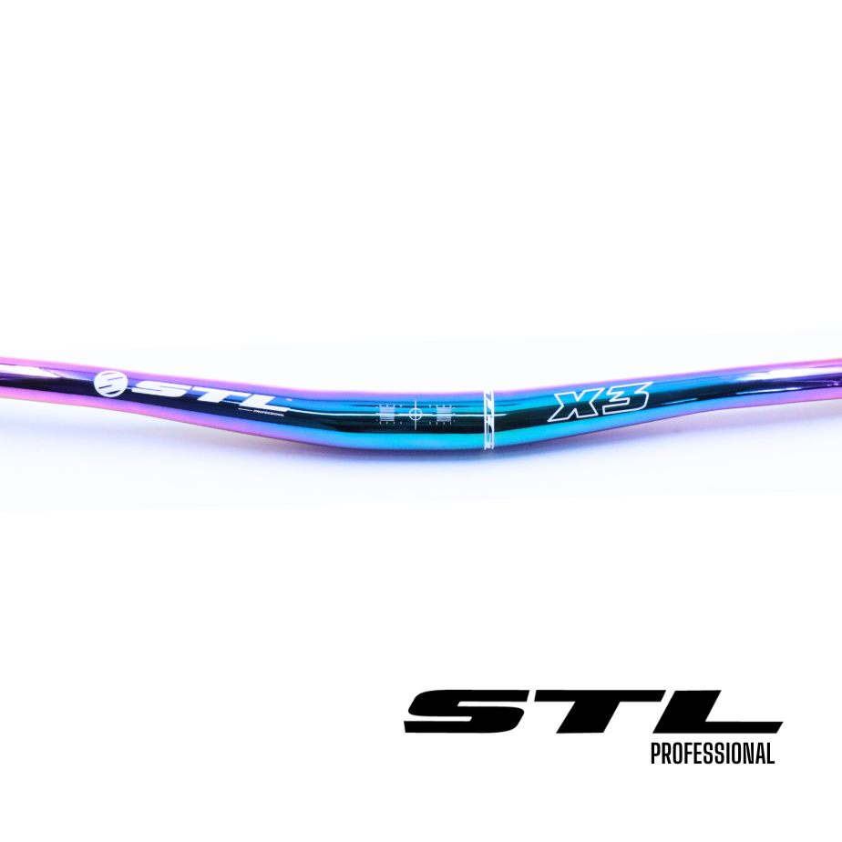 Manubrio MTB STL X3 Professional 800mm CURVO | Manubrios PRO,Professional | STL Bikes