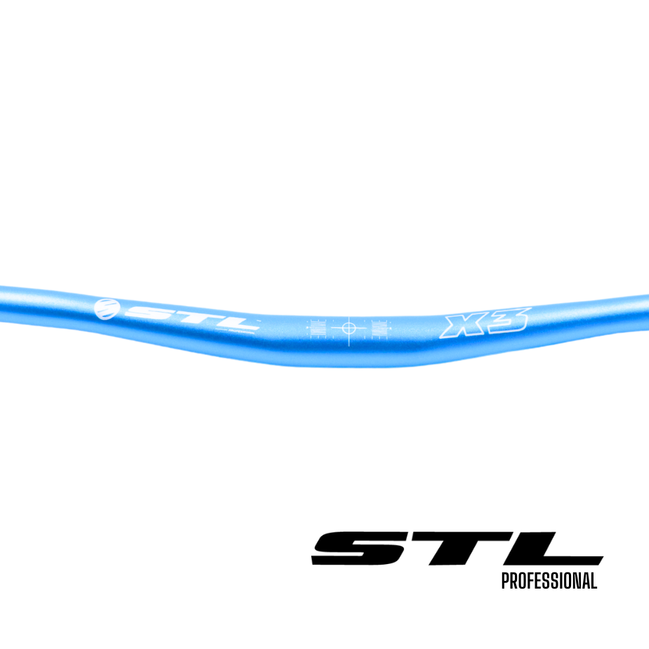 Manubrio MTB STL X3 Professional 800mm CURVO | Manubrios PRO,Professional | STL Bikes