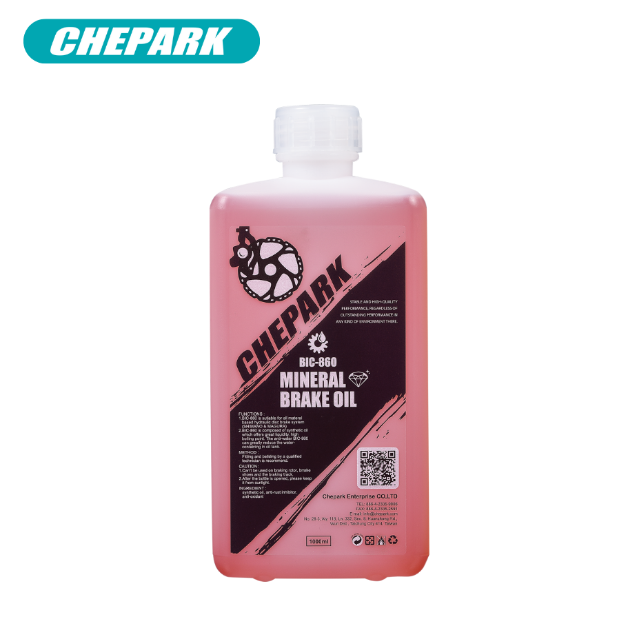 Aceite Mineral CHEPARK para Frenos Hidráulicos 1L