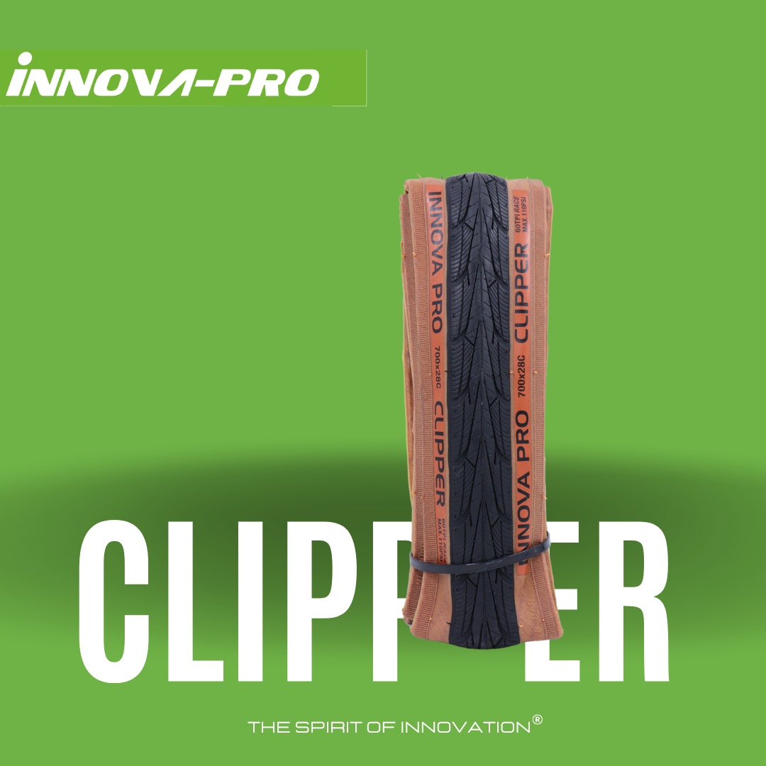 Llanta 700X28C Plegable Clipper Negro / Skin