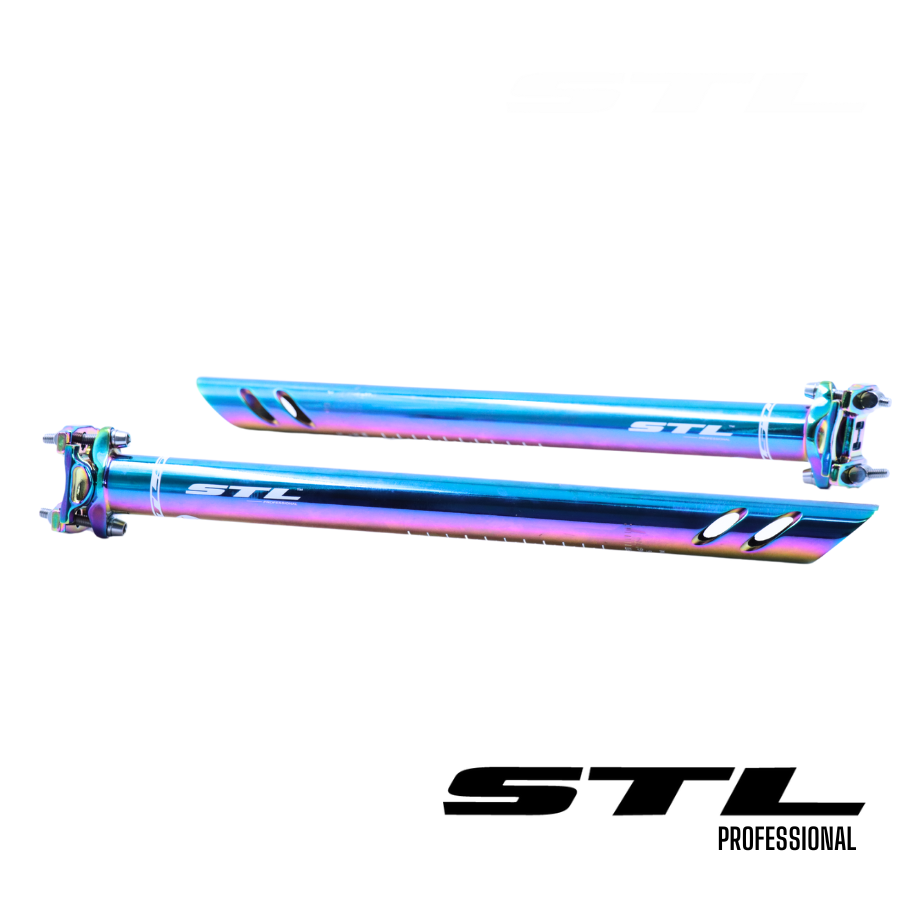 Poste Sillín Stl Professional 27.2 Mm Tornasol | Manubrios PRO,Professional,Tornasol | STL Bikes