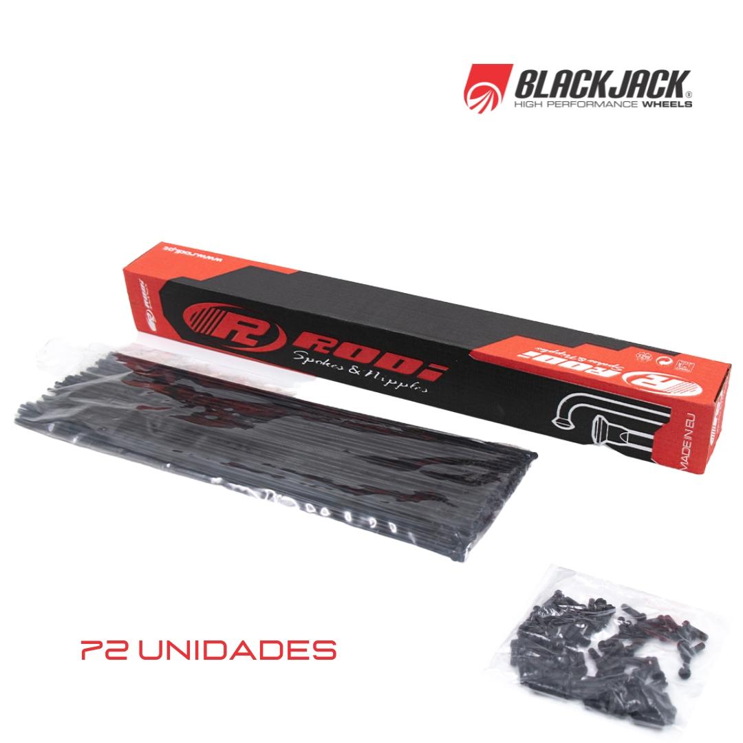 Radios Negro 2.0X292 Mm Rodi Caja 72+Cabezas